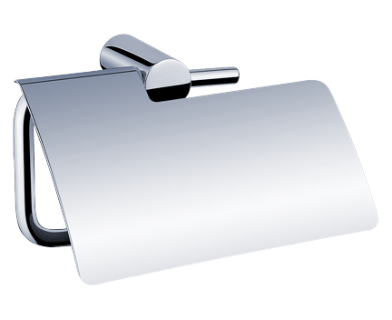 Držiak na toaletný papier NAVA s krytom | chróm