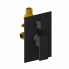 Podomietkový modul CUBE pákový dvojcestný | čierná mat