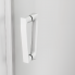 CAS2 | Posuvné dveře s pevnou stěnou v rovině | CADURA | 1000 x 2000 | pevný díl vlevo | bílá
