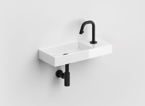 Umývadlo MINI WASH ME 450 x 190 x 60 | závesné alebo na dosku | biela