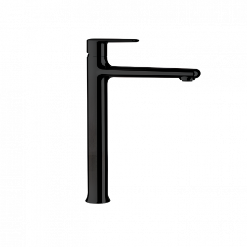 Standing washbasin faucet | lever | high | black mattte | VANITY