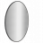 Kúpeľňové podsvietené LED zrkadlo SHIELD | 800 x 800 mm | senzor | čierna