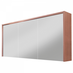 Fluorit - Zrcadlová skříňka bez osvětlení | 1300 x 600 x 180 | otevírání dvířek L/P/P |