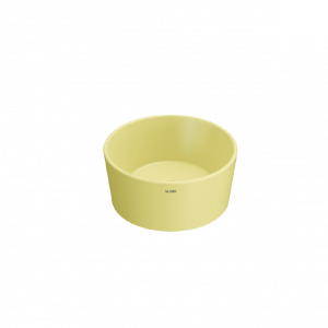 Washbasin FORTY3 | 350x350x160 | Mustard yellow mattte