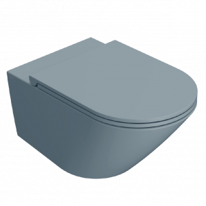 WC Forty3 | 570x360x330 mm | závesné | modrá mat | Rimless