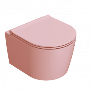 WC Forty3 | 430x360x330 mm | závesné | ružová mat