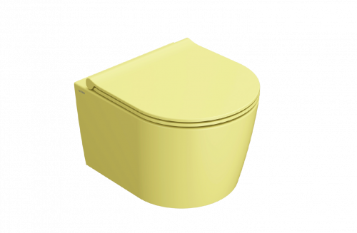 WC Forty3 | 430x360x330 mm | závesné | horčicovo žltá mat