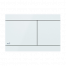 Flush plate for pre-wall installation system Flat Fun | white