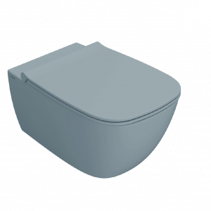 WC Genesis | 550x360x330 mm | závesné | modrá mat | Rimless