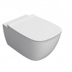 WC Genesis | 550x360x330 mm | závesné | Biela mat | Rimless