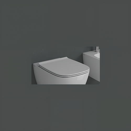 WC sedátko Genesis| Slow Close | Biela lesk
