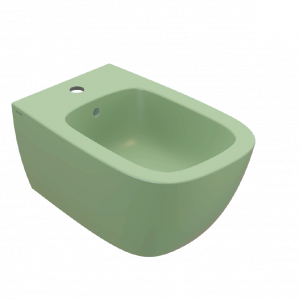 Bidet Genesis | závesný | 550x360x270 mm | limetka mat