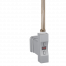 Topná tyč | Home Plus Eco | čtvercový profil | chrom mat | 300W | bez připojovacího kabelu