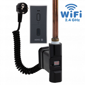 Topná tyč | Home Plus WiFi BASIC | černá | 600W | s připojovacím kabelem se zástrčkou