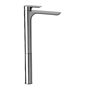 Wash basin faucets Infinity | upright faucet fixtures | high XXL | chrome gloss