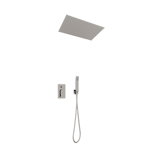 Sprchový set INFINITY | podomietkový pákový | so vstavanou hlavicou 330 x 480 mm | chróm lesk