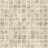 Medium Travertin kamenná mozaika | square  23 mm | nevyplněný | oblé hrany | 298x298 | mat.