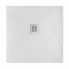 Marina 90 | sprchová vanička s textúrou bridlice | 1400 x 900 | biela