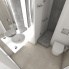 Luxusná kúpeľňa GLOW BOX - Pohľad zo sprchového kútu