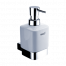 Soap dispenser with ceramic bowl Kibo | chrome