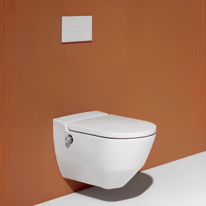 WC sedátko Cleanet Navia + klozet závěsný  | 580 x 370 | rimless | bílá LCC