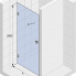 X101 | Sprchová zástěna - dveře do niky | SCANDIC | 700 x 2000 | chrom | pravé