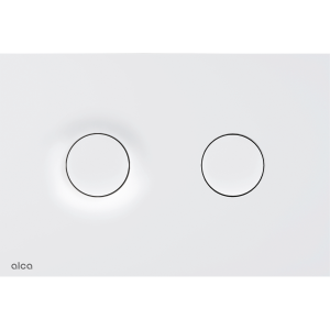 Flush plate for pre-wall installation system Dot.Dot. | white/white