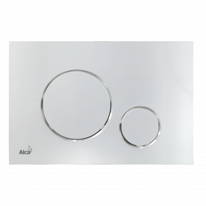 Flush plate for pre-wall installation systems M671 | chrome