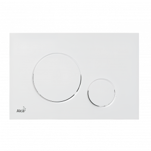 Flush plate for pre-wall installation systems M676 | white mat