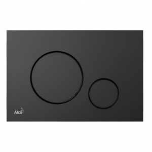 Flush plate for pre-wall installation systems M678 | black