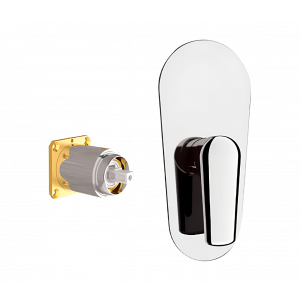 Concealed module one-way | lever | chrome gloss | VANITY | upper part