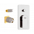 Concealed module two-ways | lever | stainless steel color | INFINITY | upper part