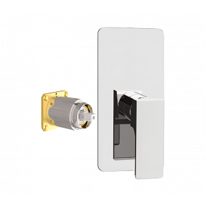 AU | Concealed module Absolute | one - way upper part lever | white mattte