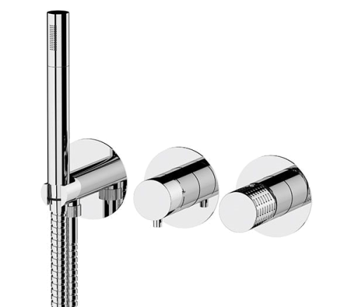 Bath and shower battery | two-way | lever | black mattte | CELEBRITY BOLD | upper part