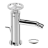 Stand-mounted bidet faucet | lever | chrome gloss | with a drain | CHRONO
