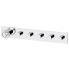 Podomietkový modul Chrono | pákový päťcestný | biela mat