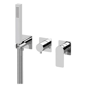Bath and shower battery | lever | mechanical | chrome gloss | INFINITY | upper part
