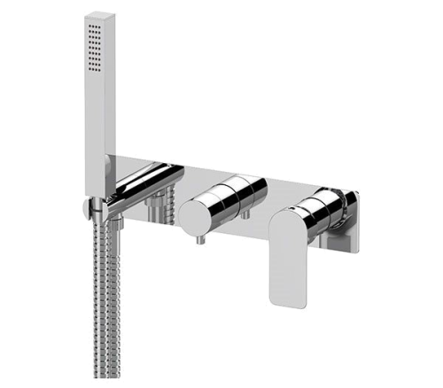Bath and shower battery | lever | mechanical | chrome gloss | INFINITY