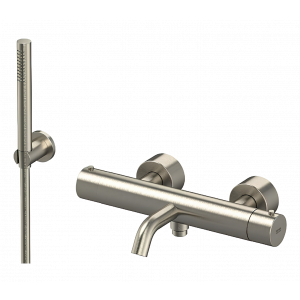 Bathtub faucet fixtures X STYLE INOX | wall-mounted | Thermostatic | stainless steel