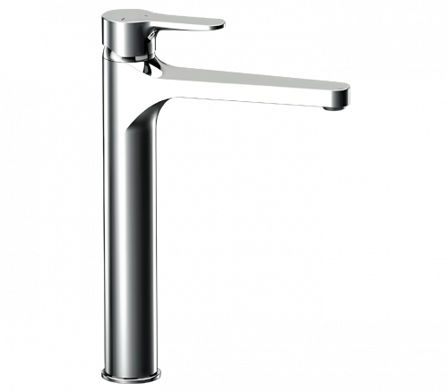 Standing washbasin faucet | lever | high | 314 | stainless steel color | WINNER ECO