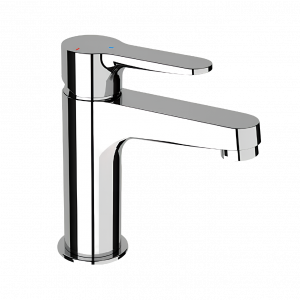 WINNER ECO basin mixer without handle hole | stand lever | low | white mattte