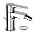 Stand-mounted bidet faucet | lever | chrome gloss | with a drain | WINNER ECO