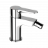 Stand-mounted bidet faucet | lever | white mattte | with a drain | WINNER ECO