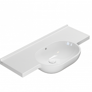 Umývadlo MODE | 1000 x 490 x 200 | závesné | biele