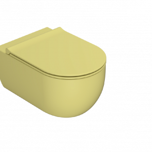 WC MODE | 530 x 340 x 330 | závěsné | horčicovo žltá mat