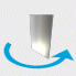 Concealed module two-ways | chrome gloss | CAE 780