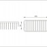 Bond wire shelf  265 X 125 X 85 mm | chrome