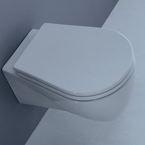 WC sedátko PEARL 360 x 540 | bílé | soft close