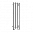 Radiátor Rosendal | 266x950 mm | čierná štrukturálne mat