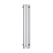 Radiátor Rosendal | 266x1500 mm | chróm lesk